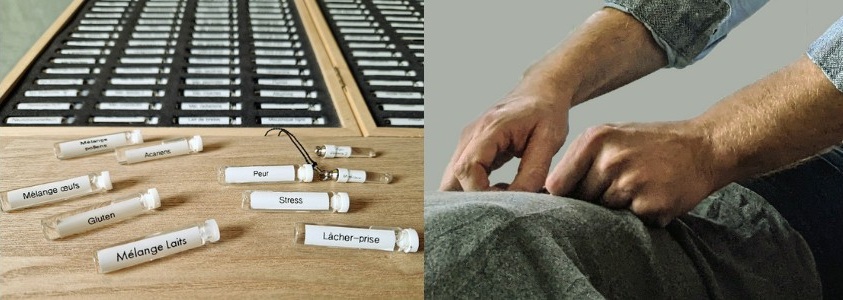 shiatsu et fioles