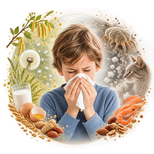 allergies chez l'enfant