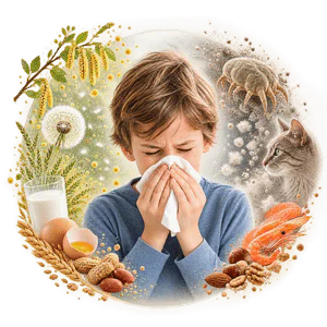 allergies chez l'enfant